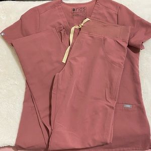 Figs Mauve Pink Set Size Small